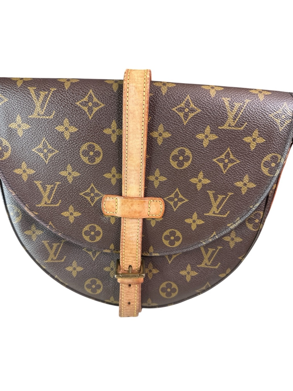 Louis Vuitton Chantilly Vintage Brown Monogram Crossbody Bag
